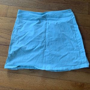 Forever 21 - skirt with back zipper - light blue